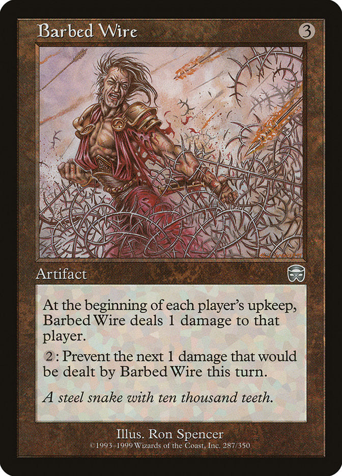 Barbed Wire - Foil
