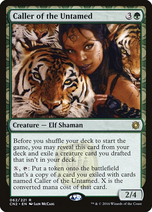 Caller of the Untamed - Foil