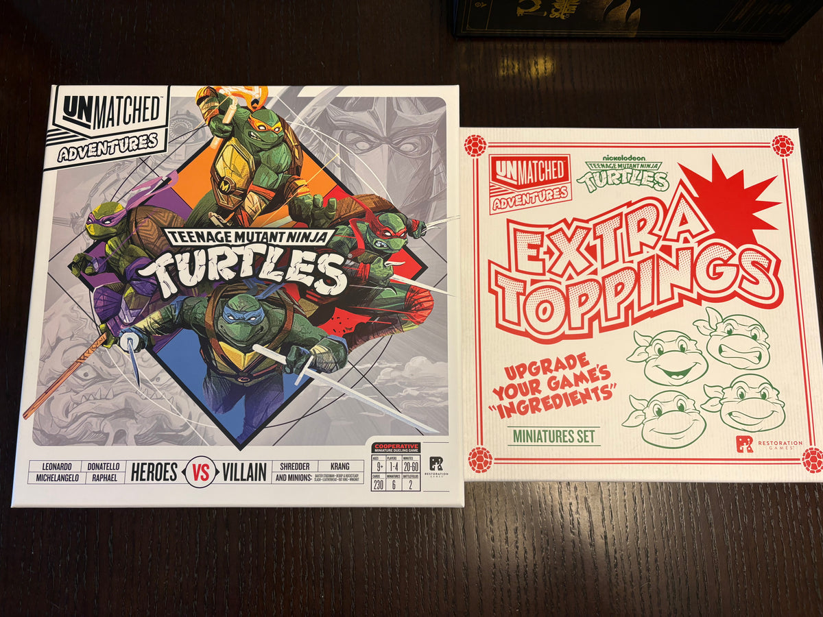 Unmatched Adventures: Teenage Mutant Ninja Turtles bundle
