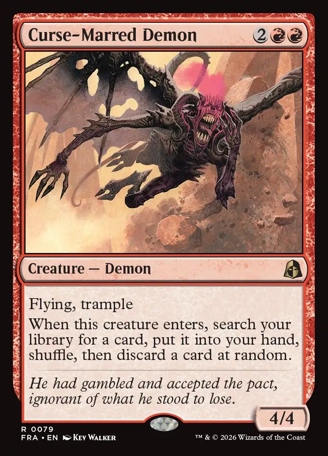 Curse-Marred Demon - Foil