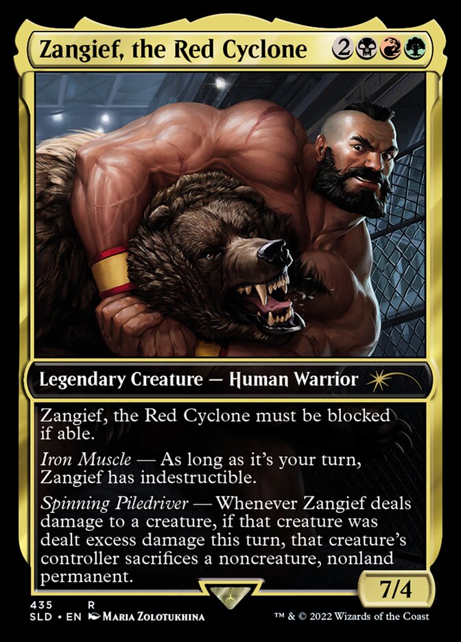 Zangief the Red Cyclone - Foil
