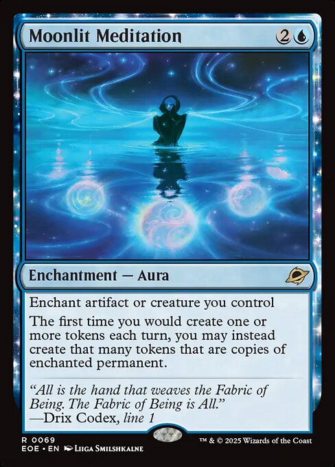 Moonlit Meditation - Foil