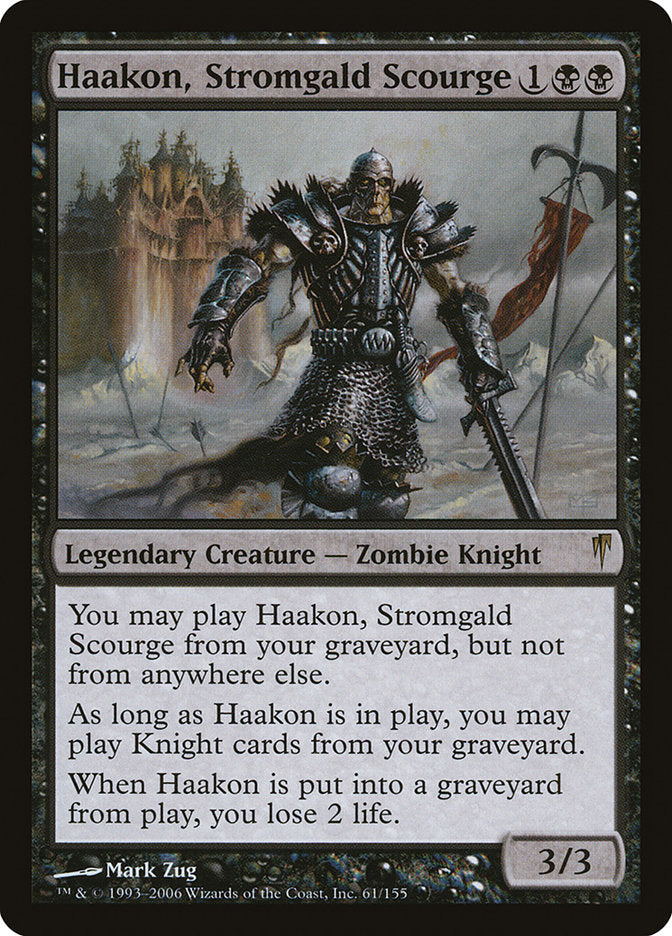 Haakon, Stromgald Scourge - Foil