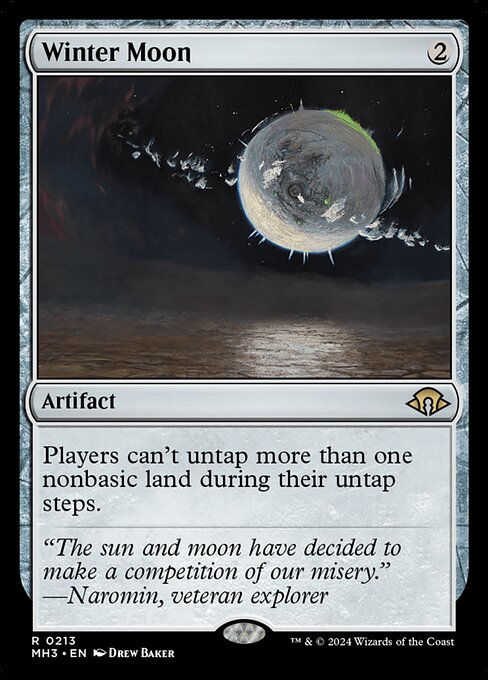 Winter Moon - Foil