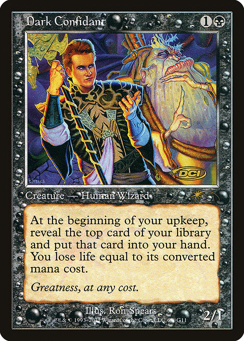 Dark Confidant - Foil - Judge Promo