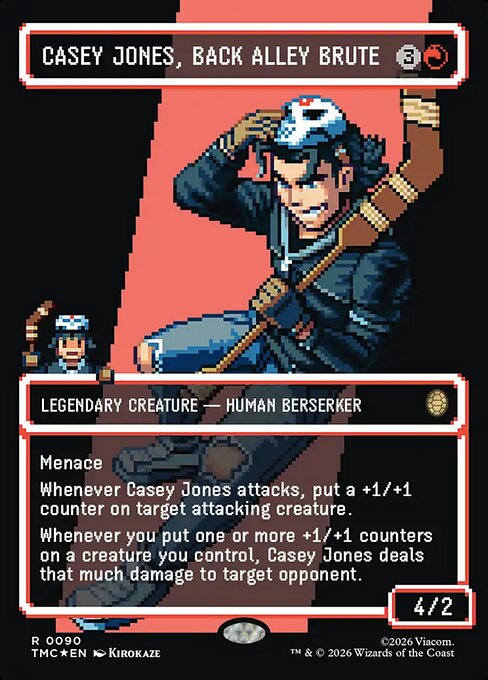 Casey Jones, Back Alley Brute - Surge Foil