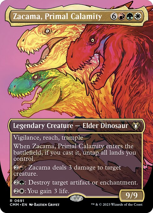 Zacama, Primal Calamity - Foil