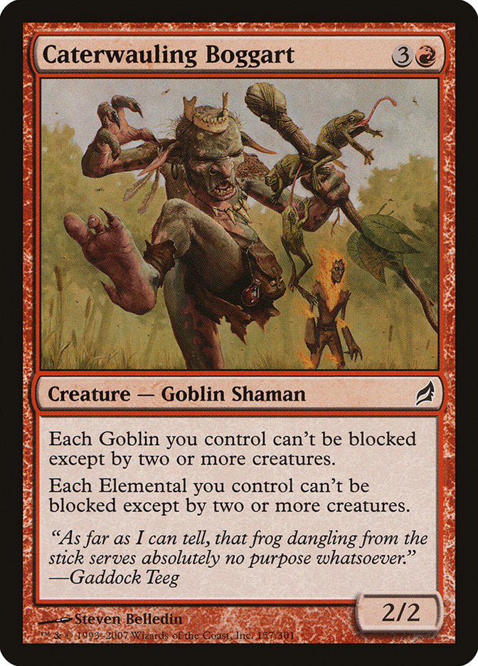 Caterwauling Boggart - Foil