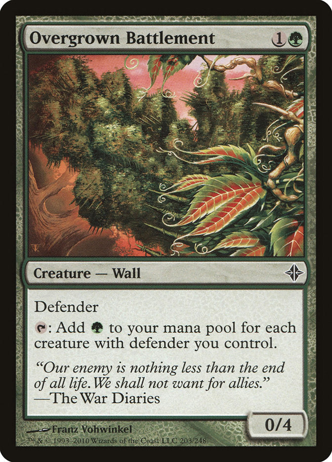 Overgrown Battlement - Foil