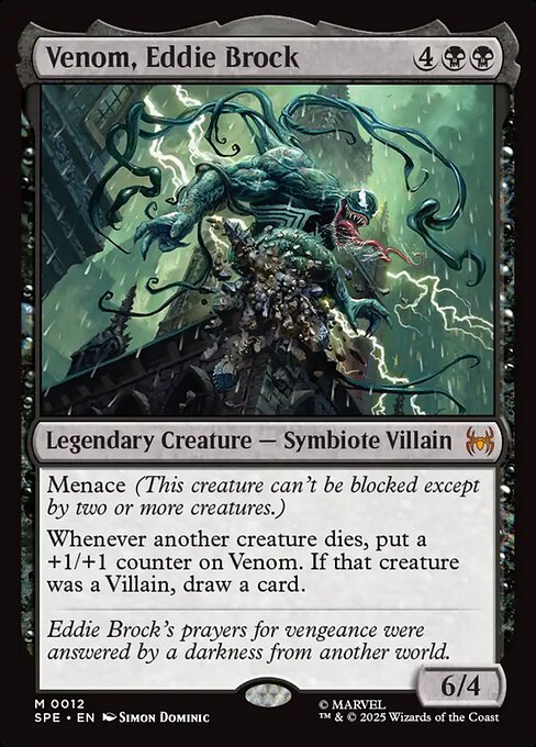 Venom, Eddie Brock - Foil