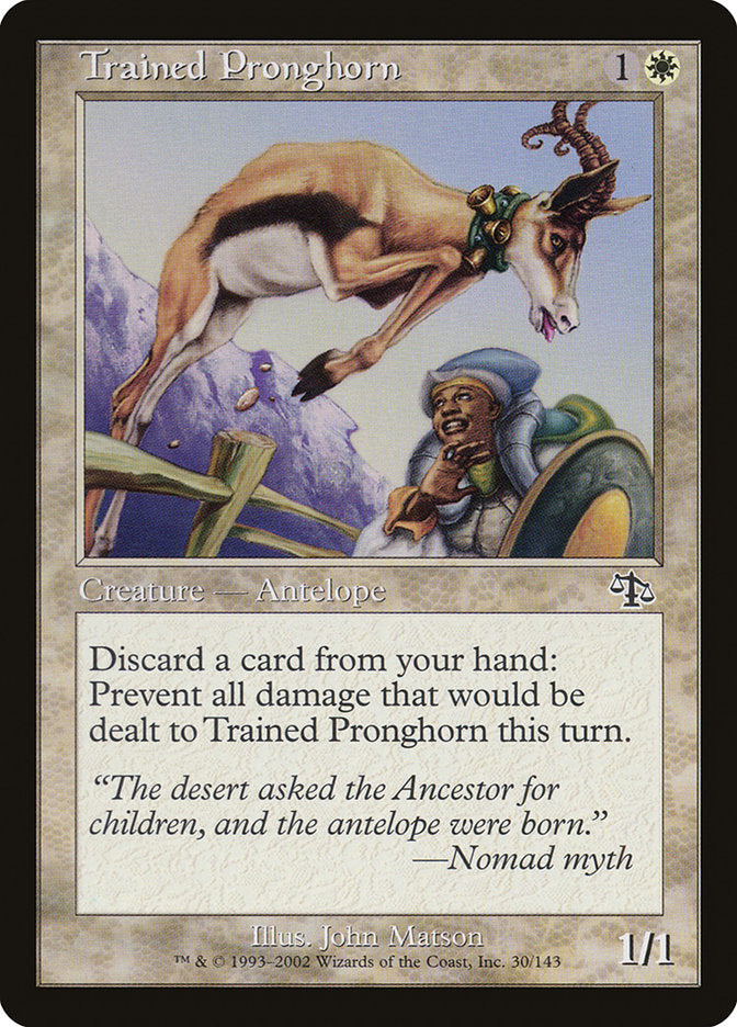 Trained Pronghorn - Foil