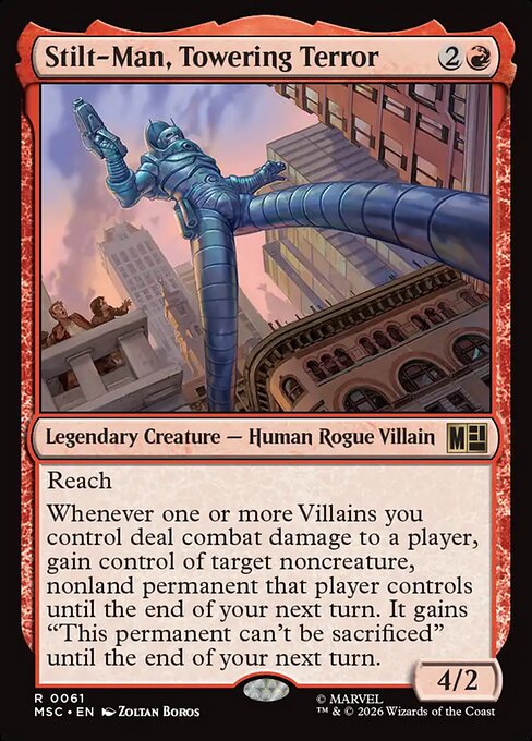 Stilt-Man, Towering Terror - Surge Foil