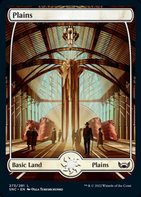 Plains (273) - Full Art - Foil