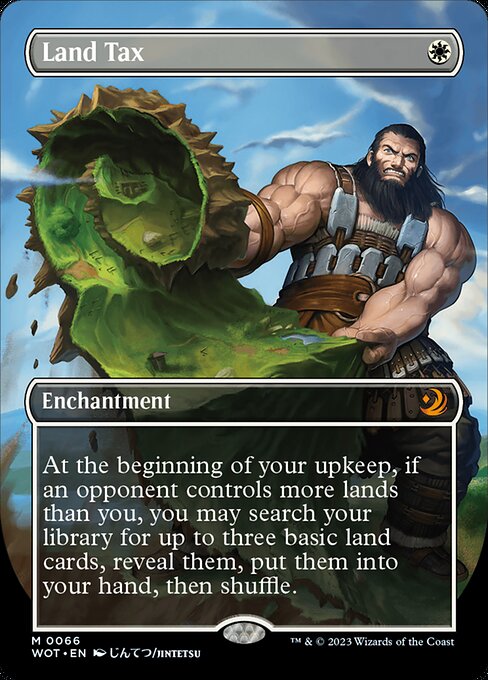 Land Tax - Anime Art Foil