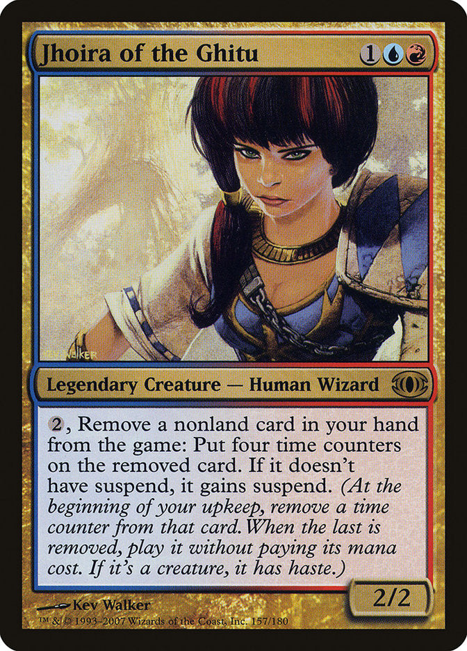 Jhoira of the Ghitu - Foil