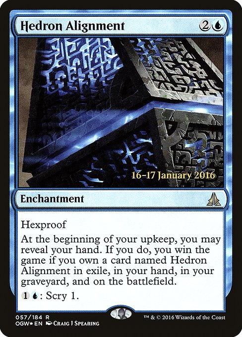 Hedron Alignment - Foil - Prerelease Promo