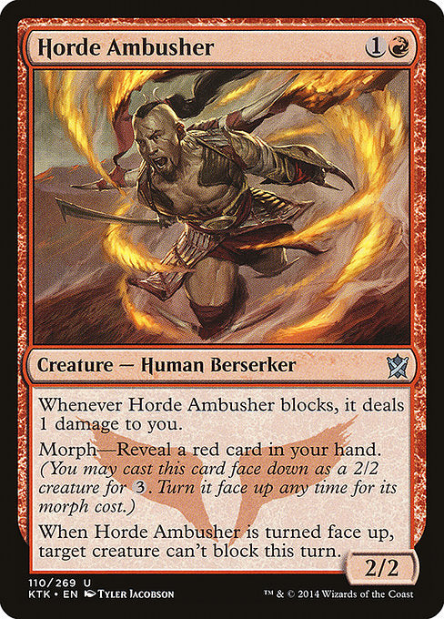Horde Ambusher - Foil