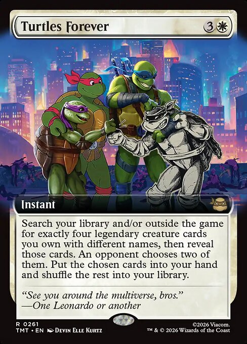 Turtles Forever - Foil