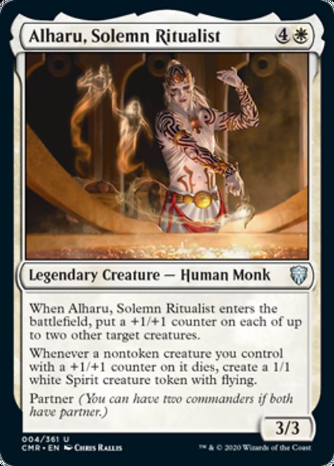 Alharu, Solemn Ritualist - Foil