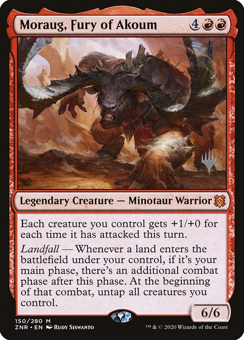 Moraug, Fury of Akoum - Promo Pack