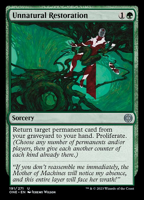 Unnatural Restoration - Foil