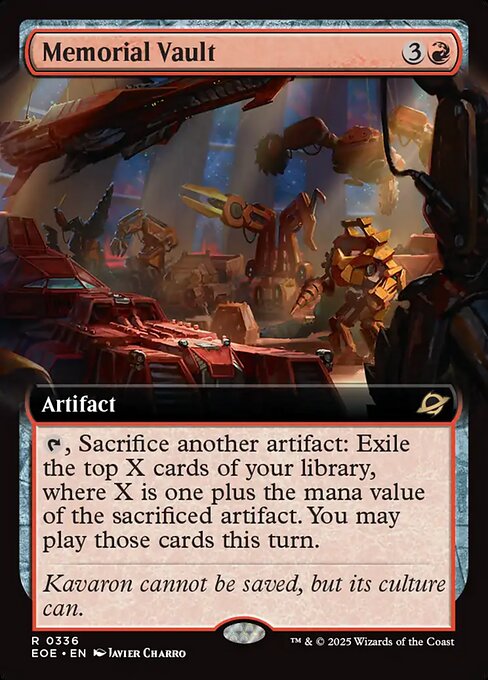 Memorial Vault - Foil