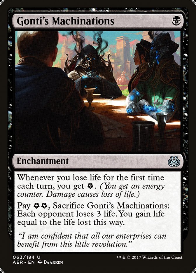 Gonti's Machinations - Foil