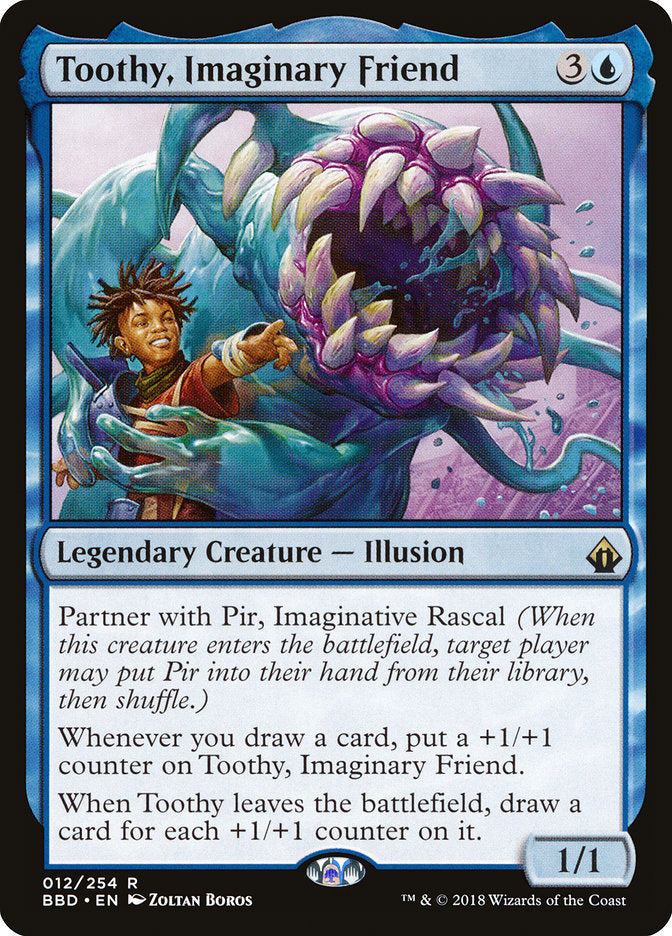 Toothy, Imaginary Friend - Foil