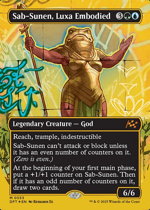 Sab-Sunen, Luxa Embodied - First Place Foil