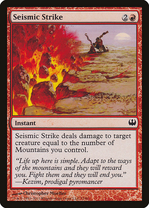 Seismic Strike
