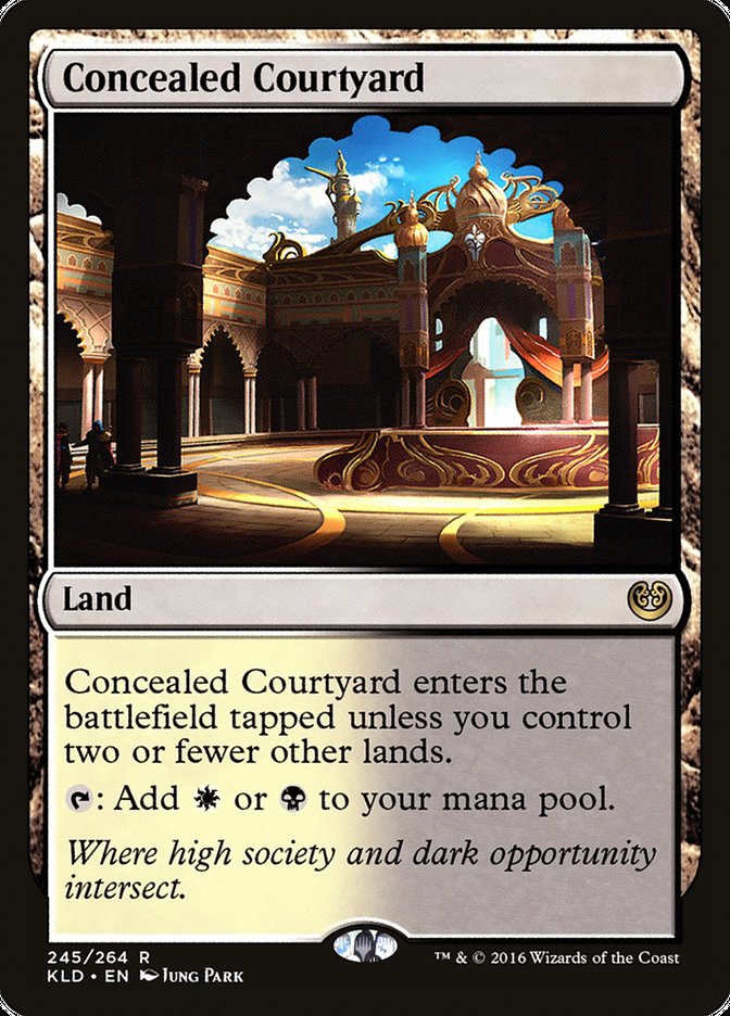 Concealed Courtyard - Foil