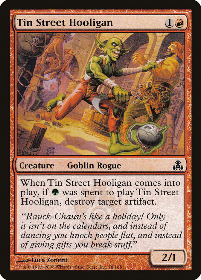 Tin Street Hooligan - Foil