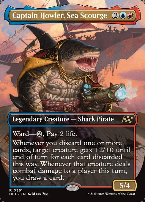 Captain Howler, Sea Scourge - Foil
