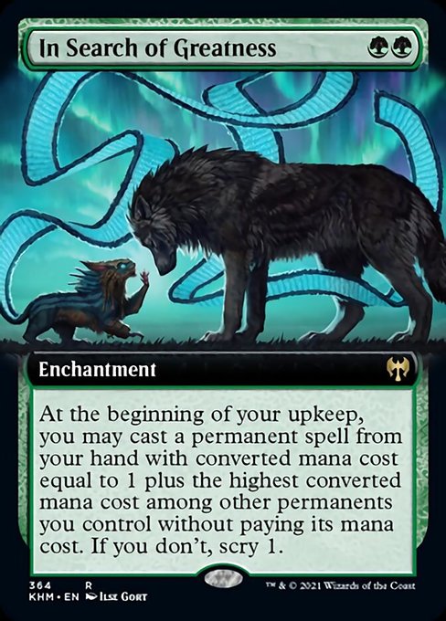 In Search of Greatness - Foil