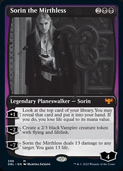 Sorin the Mirthless - Foil