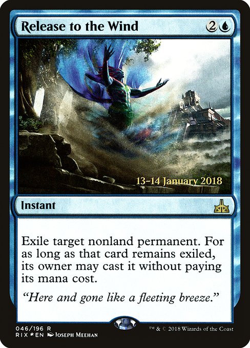 Release to the Wind - Foil - Prerelease Promo