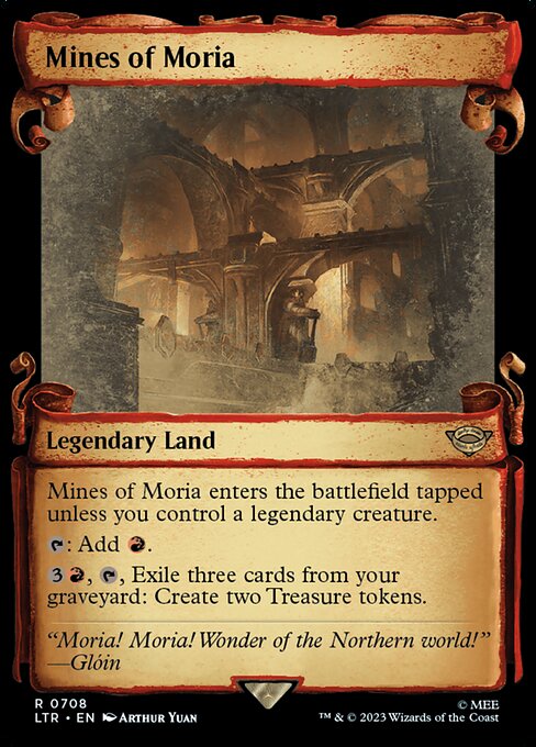 Mines of Moria - Silver Foil