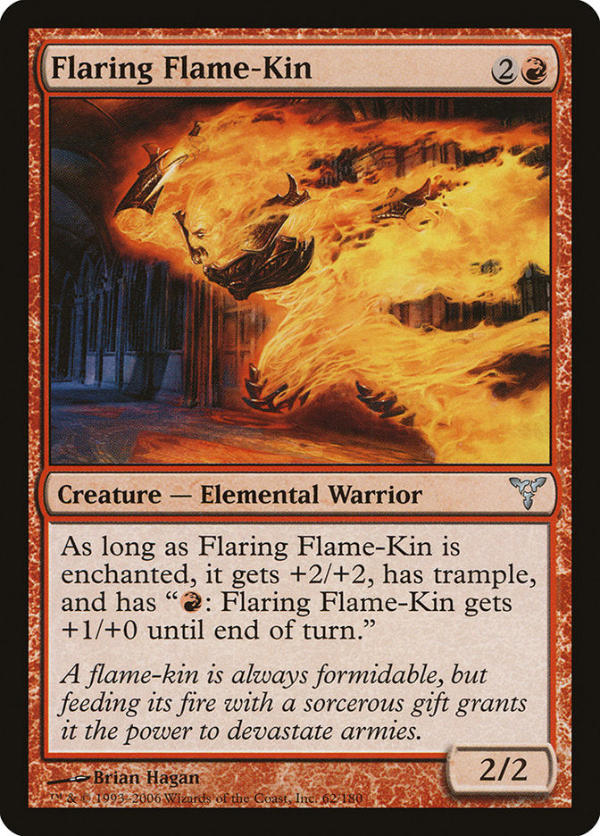 Flaring Flame-Kin - Foil