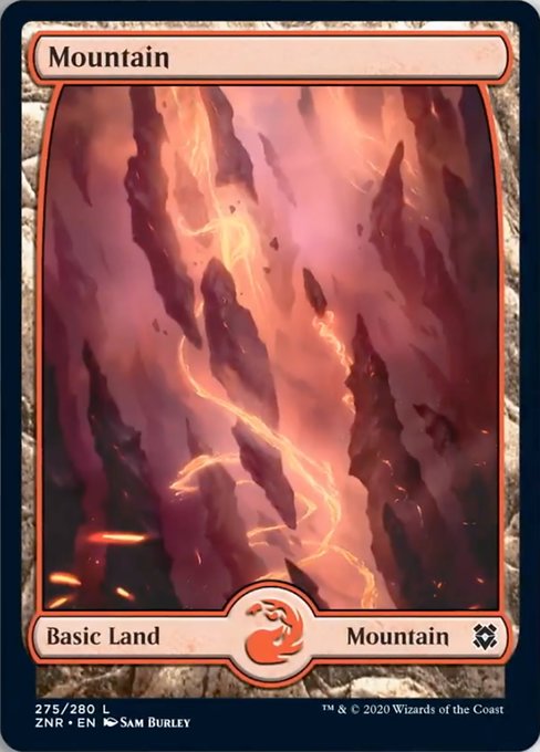 Mountain (275) - Full Art - Foil