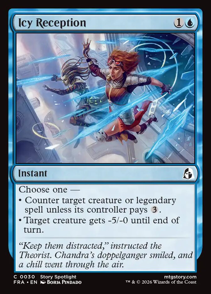 Icy Reception - Foil