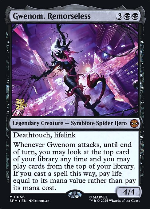 Gwenom, Remorseless - Foil - Prerelease Promo