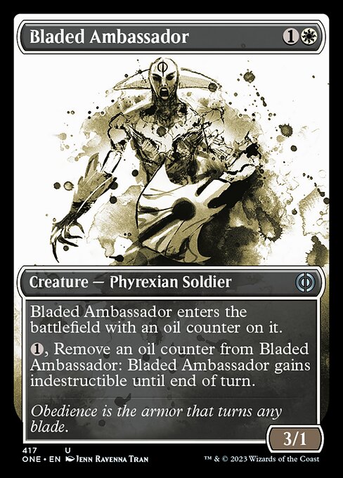 Bladed Ambassador - Step-And-Compleat Foil