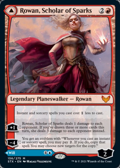 Rowan, Scholar of Sparks - Foil