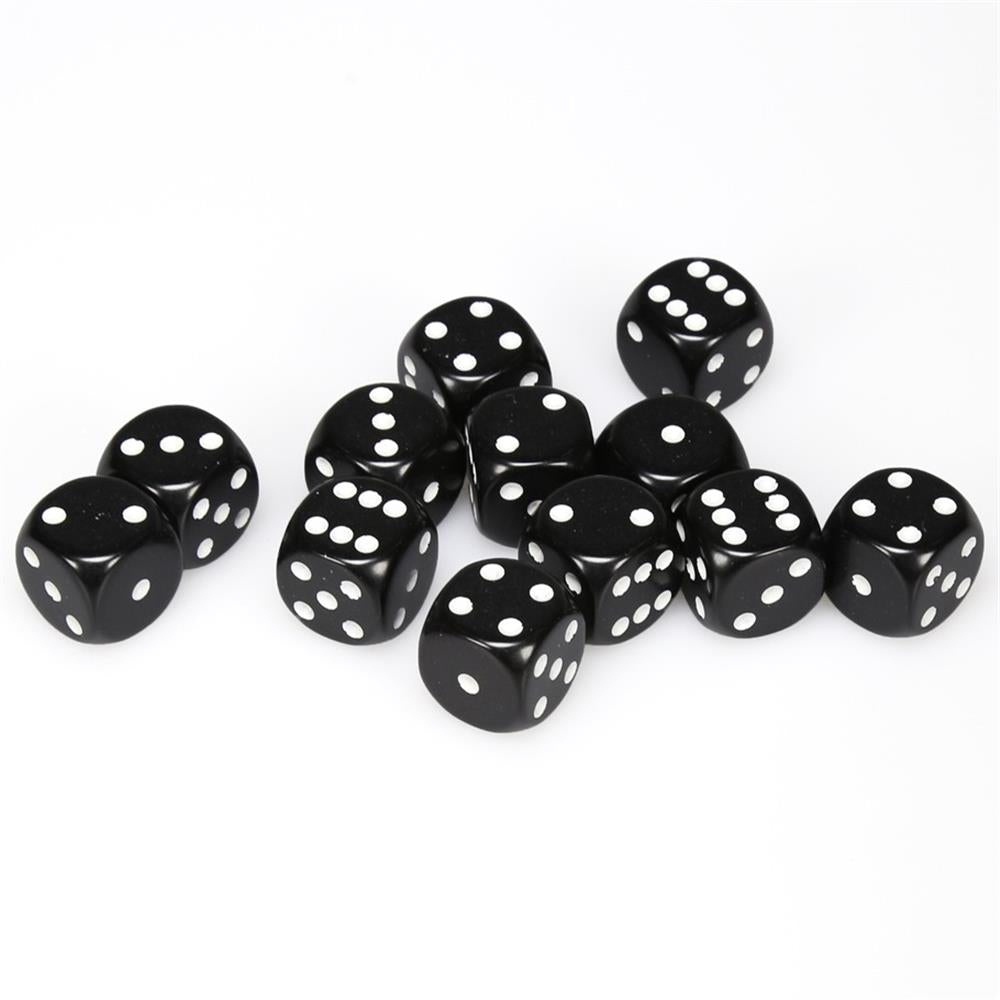 CHX 25608 Opaque Black w/White D6