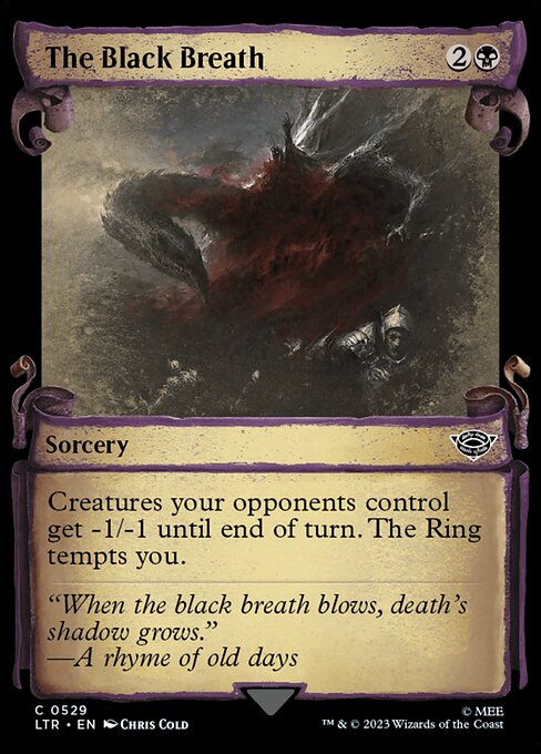 The Black Breath - Silver Foil