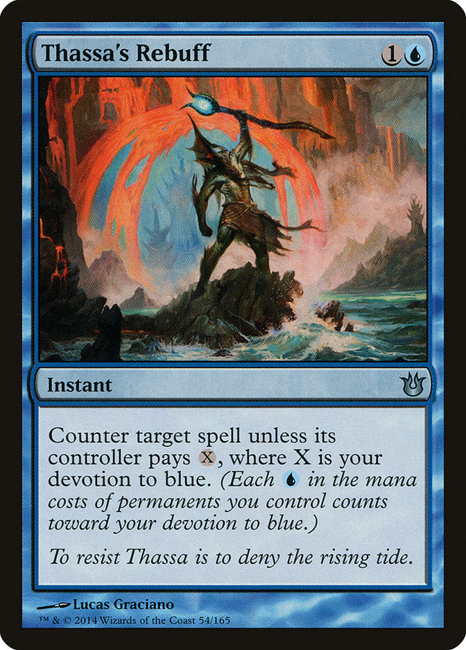 Thassa's Rebuff - Foil
