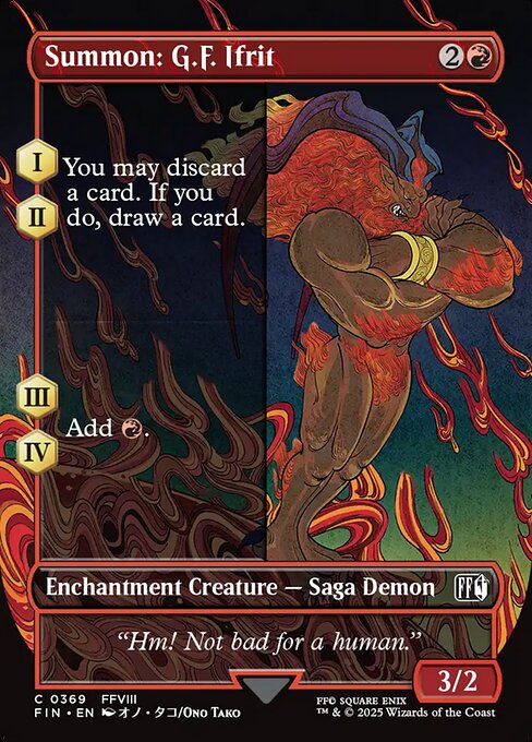 Summon: G.F. Ifrit - Foil