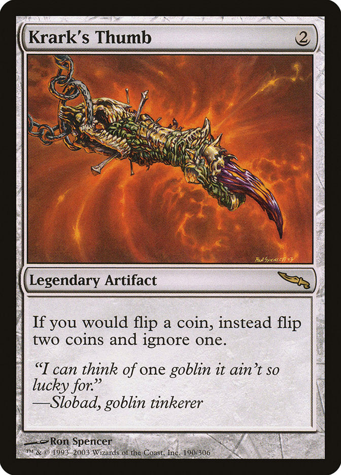 Krark's Thumb - Foil