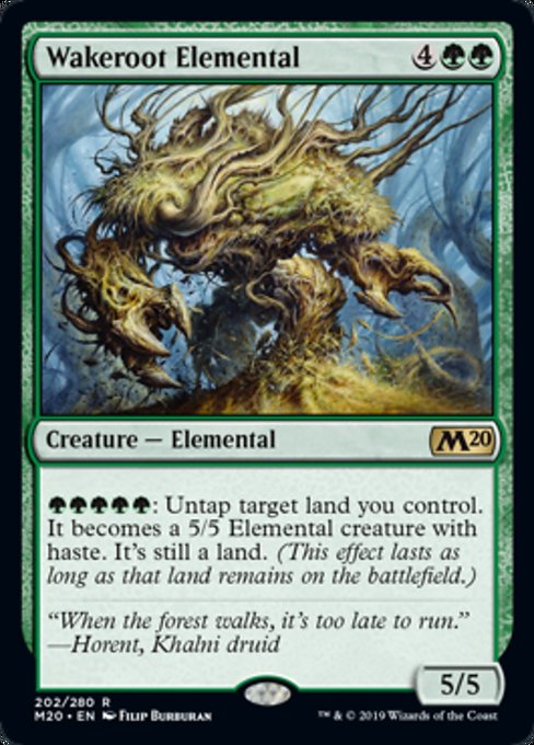 Wakeroot Elemental - Foil