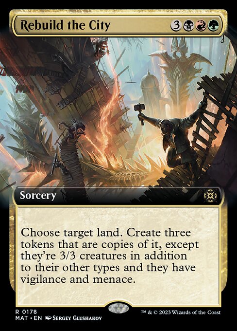 Rebuild the City - Foil